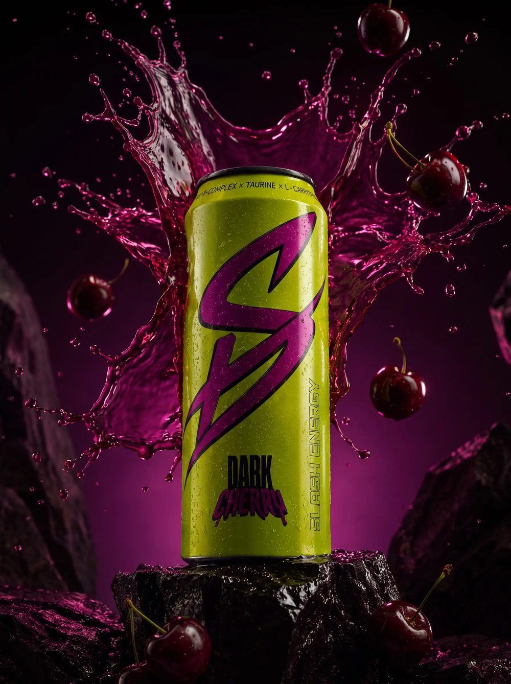 Энергетик SLASH Dark Cherry